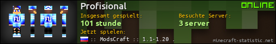 Benutzerleisten 560x90 für Profisional
