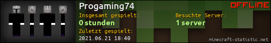 Benutzerleisten 560x90 für Progaming74