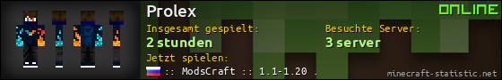 Benutzerleisten 560x90 für Prolex