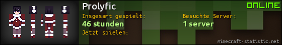 Benutzerleisten 560x90 für Prolyfic