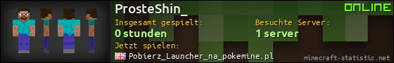 Benutzerleisten 560x90 für ProsteShin_