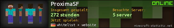 Benutzerleisten 560x90 für ProximaSF