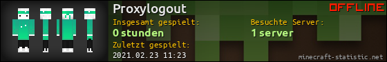 Benutzerleisten 560x90 für Proxylogout