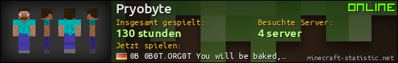Benutzerleisten 560x90 für Pryobyte