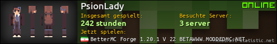 Benutzerleisten 560x90 für PsionLady