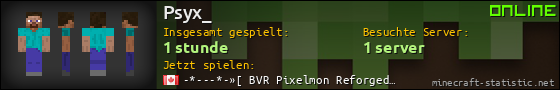 Benutzerleisten 560x90 für Psyx_