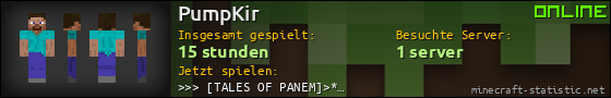 Benutzerleisten 560x90 für PumpKir