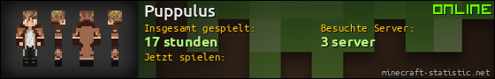 Benutzerleisten 560x90 für Puppulus
