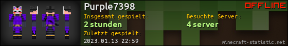 Benutzerleisten 560x90 für Purple7398