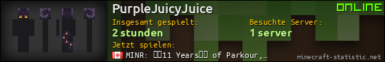 Benutzerleisten 560x90 für PurpleJuicyJuice