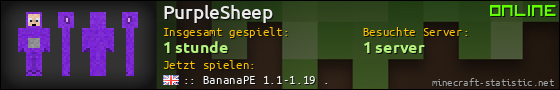 Benutzerleisten 560x90 für PurpleSheep