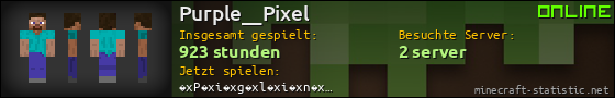 Benutzerleisten 560x90 für Purple__Pixel