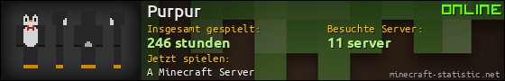 Benutzerleisten 560x90 für Purpur