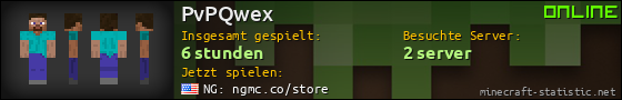 Benutzerleisten 560x90 für PvPQwex