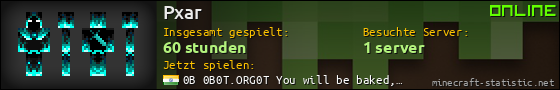 Benutzerleisten 560x90 für Pxar