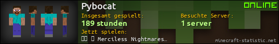 Benutzerleisten 560x90 für Pybocat