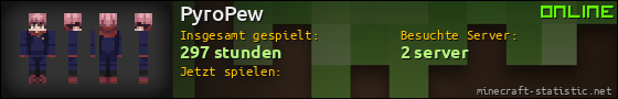 Benutzerleisten 560x90 für PyroPew