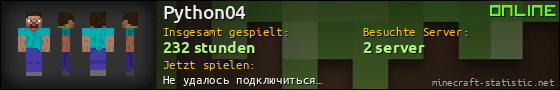 Benutzerleisten 560x90 für Python04