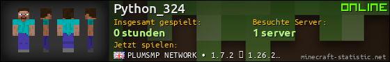 Benutzerleisten 560x90 für Python_324
