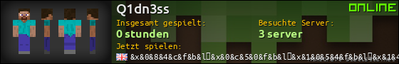 Benutzerleisten 560x90 für Q1dn3ss