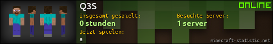 Benutzerleisten 560x90 für Q3S