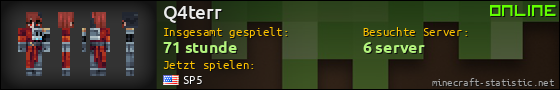 Benutzerleisten 560x90 für Q4terr