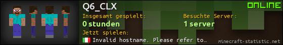 Benutzerleisten 560x90 für Q6_CLX