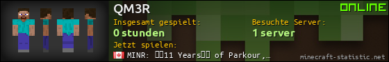 Benutzerleisten 560x90 für QM3R