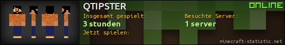 Benutzerleisten 560x90 für QTIPSTER