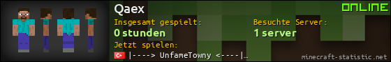 Benutzerleisten 560x90 für Qaex