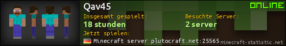 Benutzerleisten 560x90 für Qav45