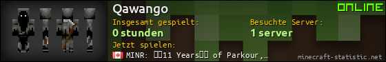 Benutzerleisten 560x90 für Qawango