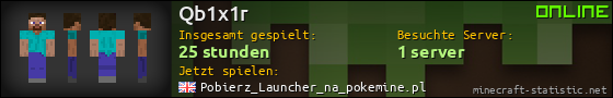 Benutzerleisten 560x90 für Qb1x1r