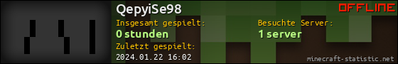 Benutzerleisten 560x90 für QepyiSe98
