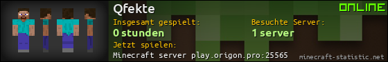 Benutzerleisten 560x90 für Qfekte