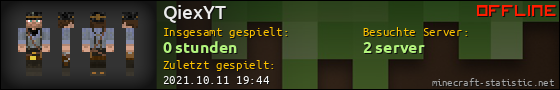 Benutzerleisten 560x90 für QiexYT