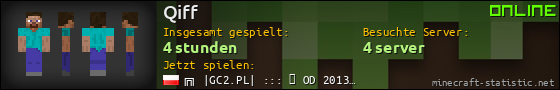 Benutzerleisten 560x90 für Qiff