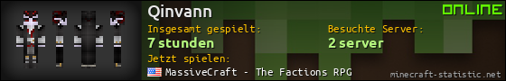 Benutzerleisten 560x90 für Qinvann