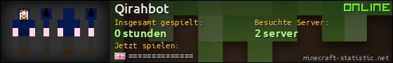 Benutzerleisten 560x90 für Qirahbot