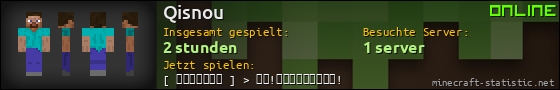 Benutzerleisten 560x90 für Qisnou