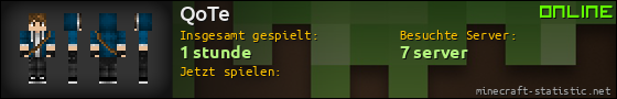Benutzerleisten 560x90 für QoTe