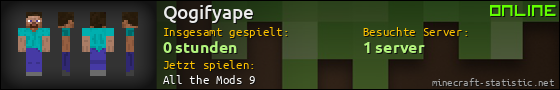 Benutzerleisten 560x90 für Qogifyape