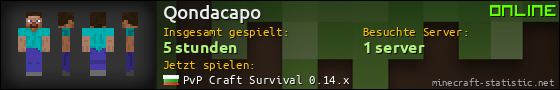Benutzerleisten 560x90 für Qondacapo