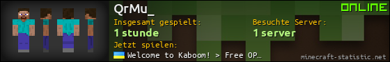 Benutzerleisten 560x90 für QrMu_