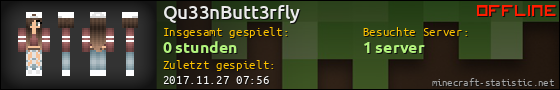 Benutzerleisten 560x90 für Qu33nButt3rfly