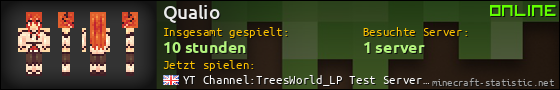 Benutzerleisten 560x90 für Qualio