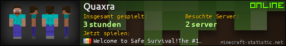 Benutzerleisten 560x90 für Quaxra