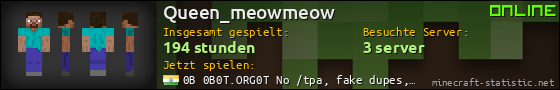 Benutzerleisten 560x90 für Queen_meowmeow