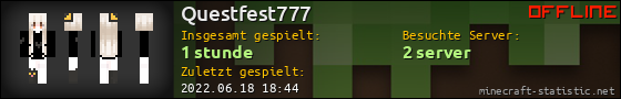 Benutzerleisten 560x90 für Questfest777