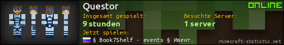Benutzerleisten 560x90 für Questor